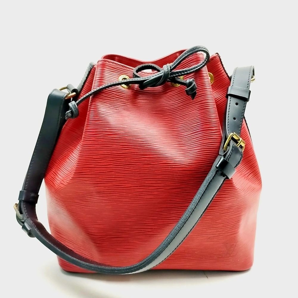 Louis Vuitton Red and Black Shoulder Bag